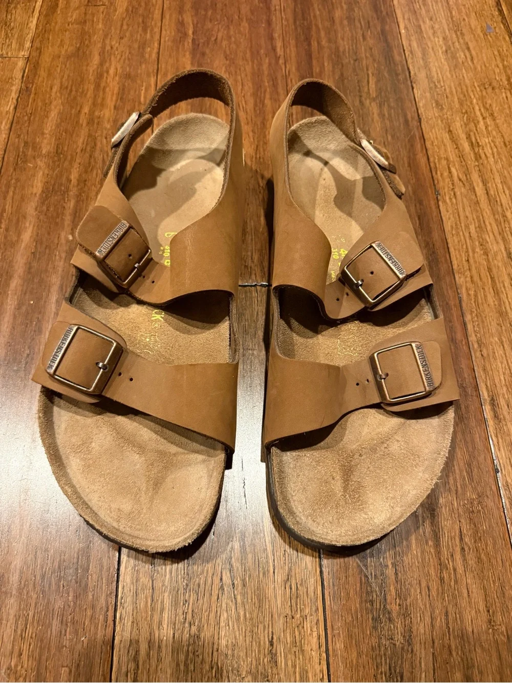Birkenstock Men’s Milano Two-Buckle Sandals